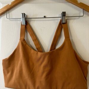 Girlfriend Collective Tan Sports Bra